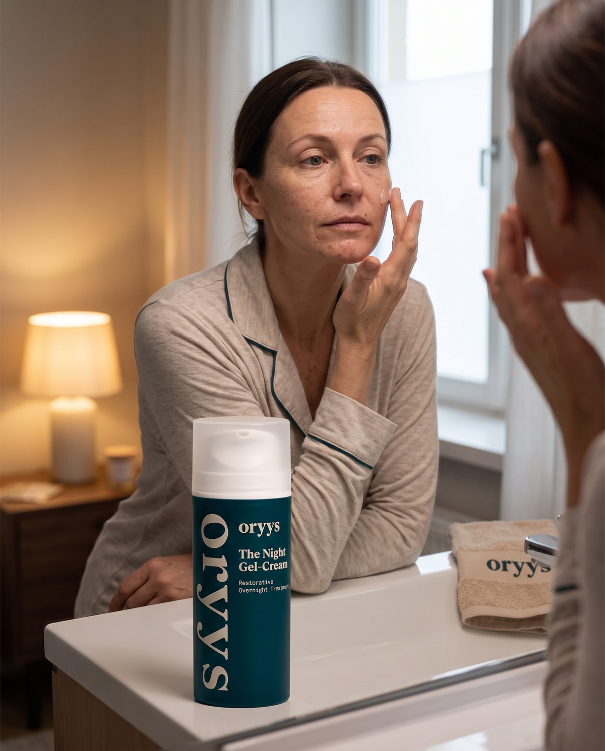 Evening routine with The Night Gel-Cream